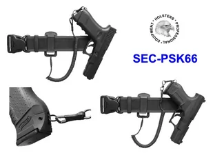 smycz do broni z klipsem SEC PSK66 - Osprzęt do wiatrówek - miniaturka - grafika 2