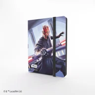 Akcesoria do gier planszowych - Gamegenic: Star Wars Unlimited Card Game - 18-Pocket Album - Darth Maul & Qui-Gon Jinn - miniaturka - grafika 1
