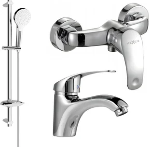 Mexen Fabia DB05 zestaw prysznicowy, chrom - 746504DB05-00 - Zestawy baterii łazienkowych - miniaturka - grafika 1