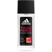 Dezodoranty i antyperspiranty męskie - Adidas Team Force zapachowy dezodorant do ciała w sprayu 75ml (M) - miniaturka - grafika 1