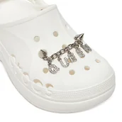 Klapki i japonki damskie - Ozdoba do butów Crocs QUEEN CHAIN 10011704 - miniaturka - grafika 1