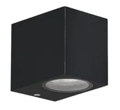 Lampy ogrodowe - Czarny nowoczesny kinkiet zewnętrzny - D172 S0-C47 - miniaturka - grafika 1