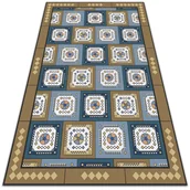 Dywany - Uniwersalny dywan winylowy Geometryczna kostka 100x150 cm - miniaturka - grafika 1