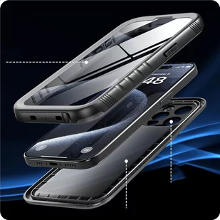 Etui Wodoodporne SB Ip68 Galaxy S24 Ultra Black - Etui i futerały do telefonów - miniaturka - grafika 3