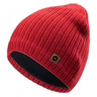 Czapki damskie - Czapka Hi-tec Skien 92800438515 (kolor Czerwony, rozmiar ONE SIZE) - miniaturka - grafika 1