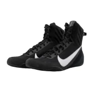 Kimona, stroje i obuwie - Nike Buty Bokserskie Machomai 3 Black/White - miniaturka - grafika 1
