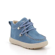 Buty dla dziewczynek - Primigi Barth 19 Sznurowane buty dziecięce 0-24, Dżinsy, 19 EU - miniaturka - grafika 1