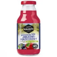 Soki i napoje niegazowane - Sady Wincenta Sok 100% jabłkowo-porzeczkowy naturalnie mętny tłoczony NFC 330 ml - miniaturka - grafika 1