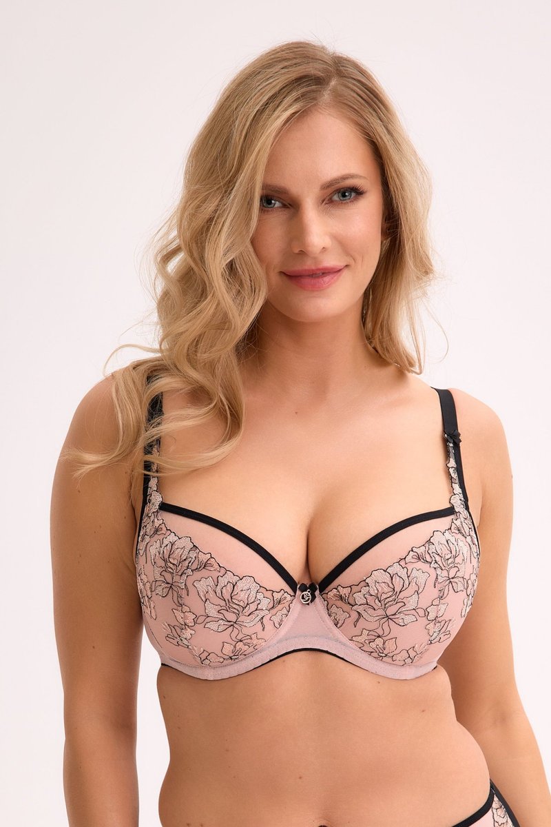 Gaia Biustonosz Xenia 1332 Różowy Różowy 85 F