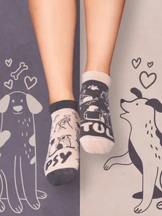 Psytul / Skarpety Stopki - Skarpetki damskie - miniaturka - grafika 1