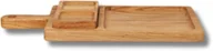 Tace i patery - Deska debowa na hamburgera dip prostokątny - miniaturka - grafika 1