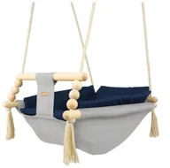 Leżaczki i huśtawki - Leżaczek Bujak Bujaczek Hamak Hamaczek Huśtawka Kołyska Z Kołderką Leżaczek Bujak Bujaczek Hamak Hamaczek Huśtawka Kołyska Z Kołderką (Kolor: Srebrn.. - miniaturka - grafika 1