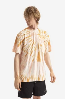 Koszulki męskie - Dickies t-shirt bawełniany kolor pomarańczowy wzorzysty - grafika 1