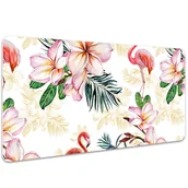 Podkładki na biurko - Duża mata na biurko Egzotyczna natura 100x50 cm - miniaturka - grafika 1