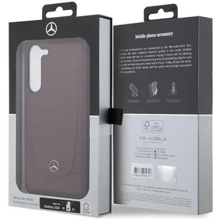Mercedes MEHCS23MARMRE S23+ S916 czerwony/red hardcase Leather Urban Bengale - Etui i futerały do telefonów - miniaturka - grafika 8