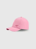 Czapki dla dzieci - 4F Czapka z daszkiem snapback dziecięca - różowa MT - miniaturka - grafika 1