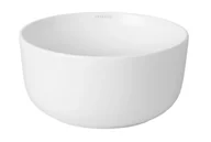 Umywalki - Umywalka nablatowa Uptrend Sofia 28 cm okrągła biały połysk UP4003-4 - miniaturka - grafika 1