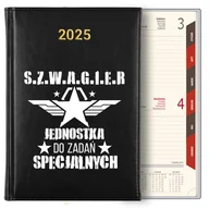Notesy i bloczki - KALENDARZ KSIĄŻKOWY PLANNER TERMINARZ DZIENNY A5 2025 PREZENT DLA SZWAGRA - miniaturka - grafika 1
