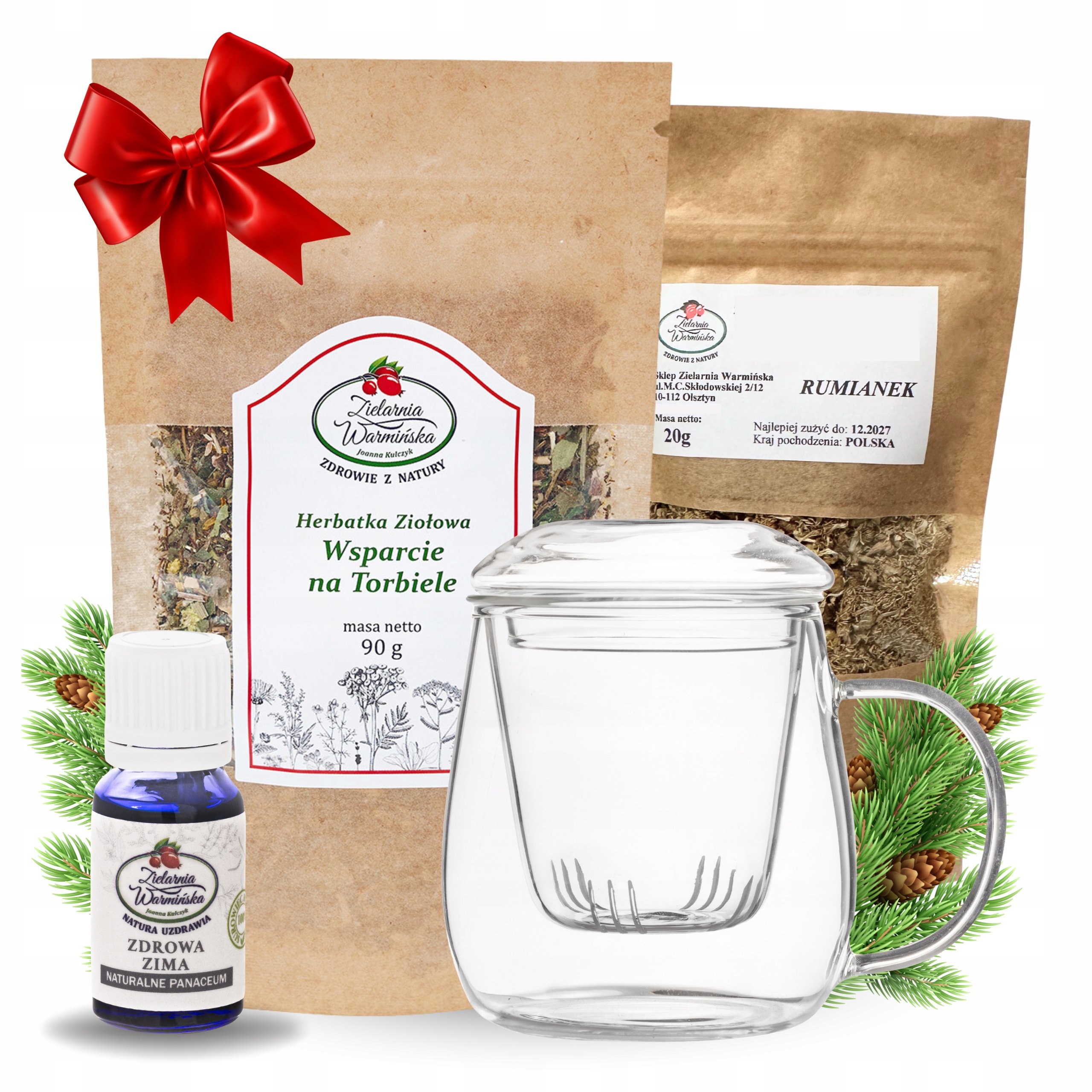 Zestaw Zioła Wsparające Na Torbiele Na Usuwanie Torbieli Naturalna Terapia