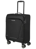 Walizki - Walizka kabinowa Travelite Jetpack 55 cm Black - miniaturka - grafika 1