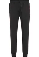 Spodnie damskie - swirlie Damskie spodnie dresowe 77133962, czarne jasnoróżowe, S, czarny, jasnoróżowy., S - miniaturka - grafika 1