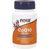 Witaminy i minerały dla sportowców - Now Foods NOW CoQ10 50mg 50caps - miniaturka - grafika 1