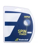 Tenis ziemny - Naciąg Babolat RPM SPIN POWER niebieski 12 m. - miniaturka - grafika 1