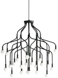 Normann Copenhagen - Vekst Lampa Wisząca Large Black Normann Copenhagen - Lampy sufitowe - miniaturka - grafika 1