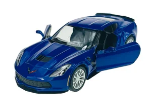 RMZ City CHEVROLET CORVETTE GRAND SPORT NIEBIESKI 12cm - Samochody i pojazdy dla dzieci - miniaturka - grafika 1