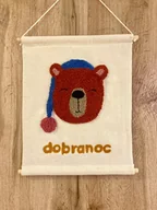 Dekoracje domu - Makatka z misiem - miniaturka - grafika 1