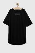 Koszulki męskie - Hummel t-shirt treningowy Topaz kolor czarny z nadrukiem - miniaturka - grafika 1