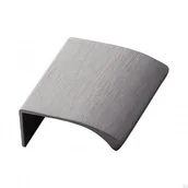 Zawiasy, okucia i inne akcesoria - Uchwyt meblowy krawędziowy Edge Straight 40 Antracytowy szczotkowany - miniaturka - grafika 1