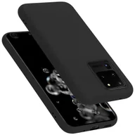 Etui i futerały do telefonów - Etui ochronne Cadorabo do Samsung Galaxy S20 ULTRA w kolorze czarnym Etui na telefon komórkowy Pokrowiec TPU Etui - miniaturka - grafika 1