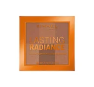 Pudry do twarzy - Rimmel Lasting Radiance Puder 003 Espresso 8g - miniaturka - grafika 1