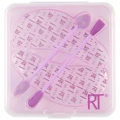 Pędzle do makijażu - Real Techniques Eye Reusable Eye Shields + Swabs aplikator ochronne płatki 2 szt. + patyczki 2 szt. + etui dla kobiet - miniaturka - grafika 1