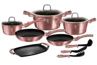 Zestawy garnków i patelni - 12 elementowy zestaw garnków z akcesoriami W5-K82 - miniaturka - grafika 1