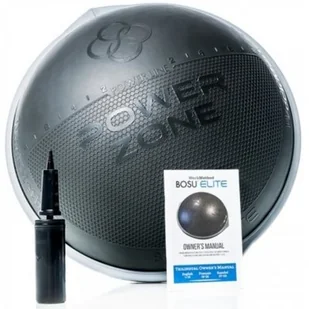 BOSU Elite czarny) Elite 350012 - Pozostały sprzęt i akcesoria do ćwiczeń - miniaturka - grafika 1
