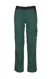 Spodenki męskie - Planam Highline męskie spodnie robocze, zielone, czarne, czerwone, model 2325, rozmiar 52 - grafika 1