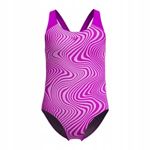 Strój kąpielowy jednoczęściowy dziewczęcy na basen Speedo Allover 176cm - Stroje kąpielowe dla dziewczynek - miniaturka - grafika 1