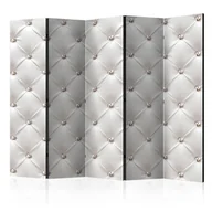 Parawany - Parawan 5-częściowy - Biała elegancja II [Room Dividers] (rozmiar 225x172) - miniaturka - grafika 1