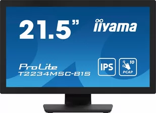 IIYAMA Monitor ProLite  21.5 cala T2234MSC-B1S - Monitory - miniaturka - grafika 1