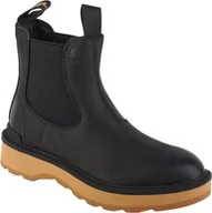 Buty trekkingowe damskie - Buty trekkingowe damskie Sorel Sorel Hi-Line Chelsea 2009101010 Czarne 39 - miniaturka - grafika 1