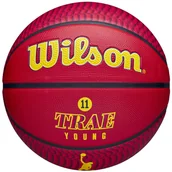 Koszykówka - Wilson Nba Player Icon Trae Young Outdoor Ball Wz4013201Xb, Unisex, Piłki Do Koszykówki, Czerwone - miniaturka - grafika 1