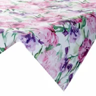 Obrusy i serwetki - Eurofirany B.b. Choczyńscy Sp.J. Obrus ogrodowy GARDEN/34D 85x85 kwiaty - miniaturka - grafika 1