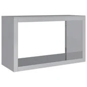 Wózki magazynowe - vidaXL Stojak na drewno opałowe, 100x40x60 cm, stal galwanizowana - miniaturka - grafika 1