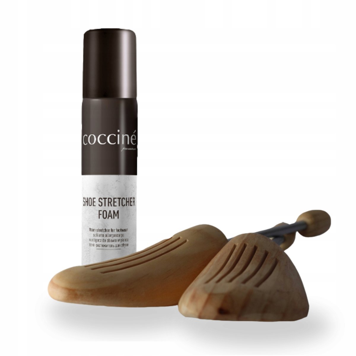 Rozciągacz Shoe Stretcher z Prawidłami Drewnianymi 41-42 Coccine Zestaw 2w1