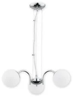 Lampy sufitowe - Lemir Nol żyrandol 3-punktowy chrom O2903 W3 CH - miniaturka - grafika 1