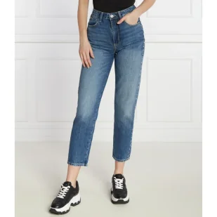 GUESS Jeansy | Tapered - Spodnie damskie - miniaturka - grafika 1