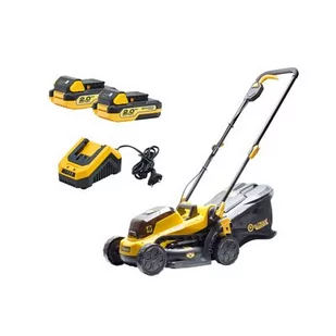 Kosiarka + 2 x akumulator 2.0 Ah + ładowarka 2.4 A Kaltmann Titanium - Kosiarki - miniaturka - grafika 1