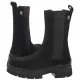 Sztyblety damskie - Sztyblety Essential Suede Chelsea Boot Black FW0FW07489 BDS (TH906-a) Tommy Hilfiger - miniaturka - grafika 1